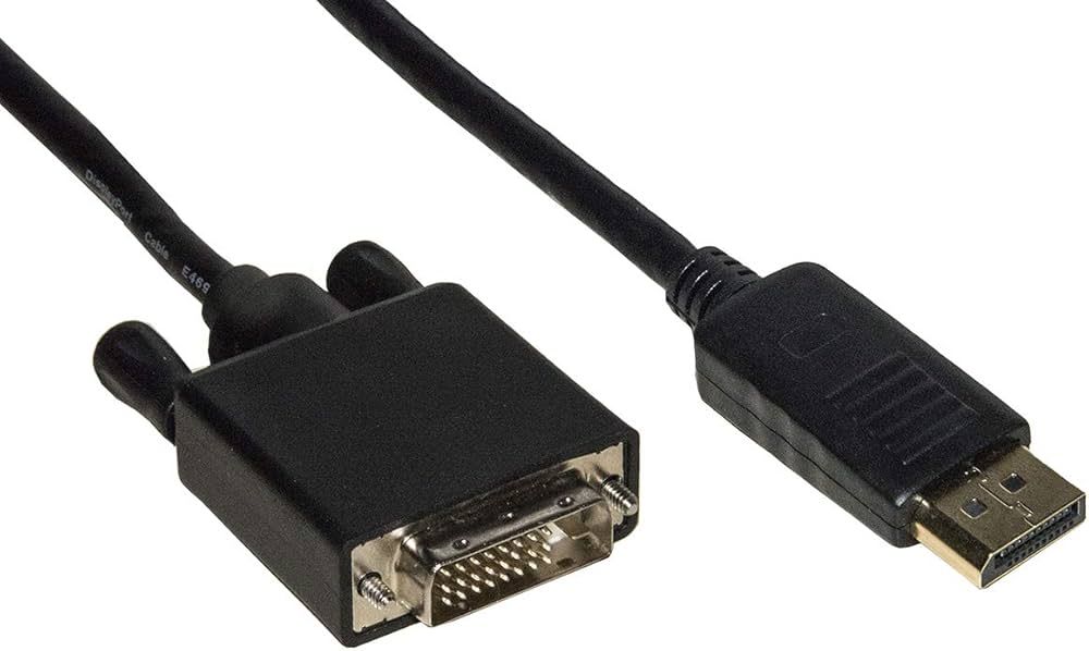 LINK CABLE DISPLAYPORT MALE - DVI MALE GOLD-PLATED CONTACTS 3 MT.