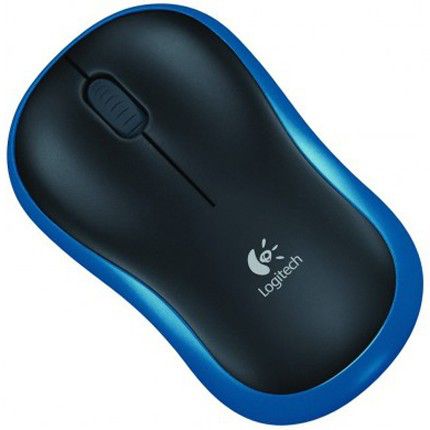 LOGITECH WIRELESS MOUSE M185 OPTICAL, USB, BLUE