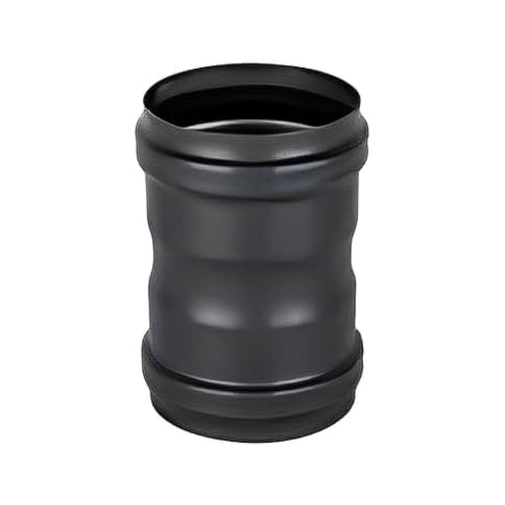 Black steel FF sleeve for pellet stoves Ø 100 mm