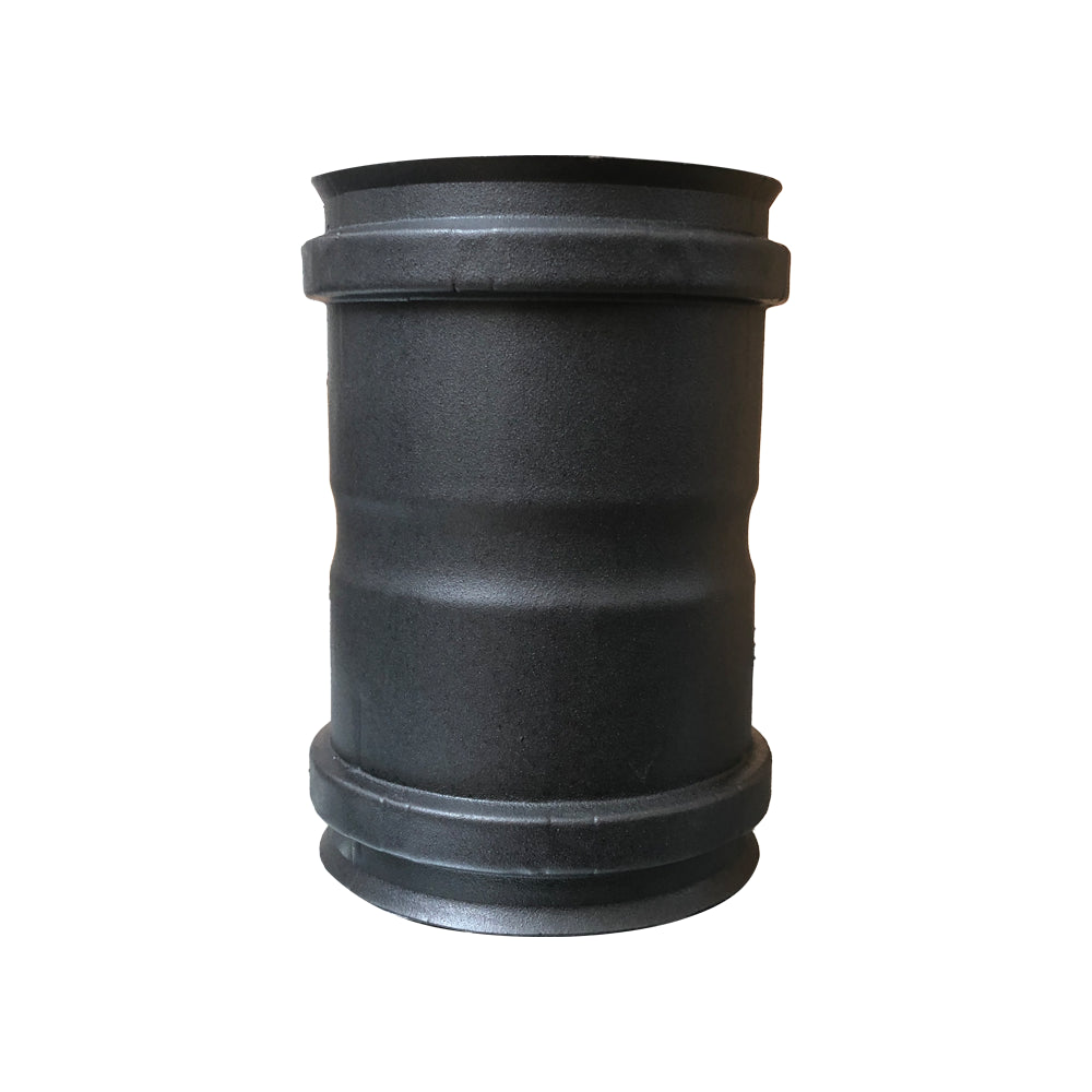 Black FF sleeve for pellet stoves Ø 80 mm - chimney