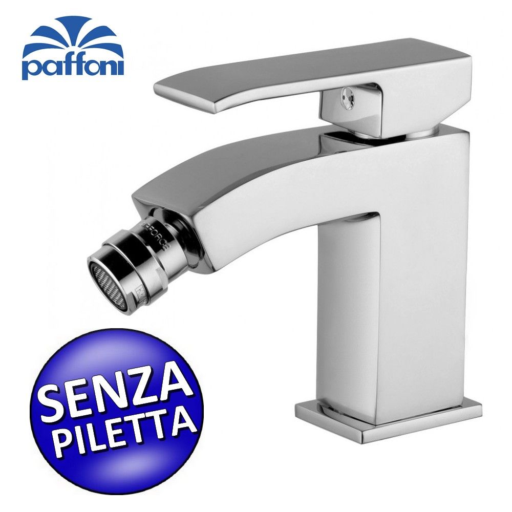 PAFFONI LES131 CR LEVEL bidet mixer without waste