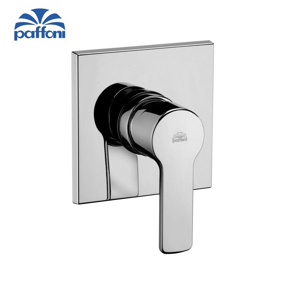 RED Paffoni built-in shower mixer with square plate RED010CR