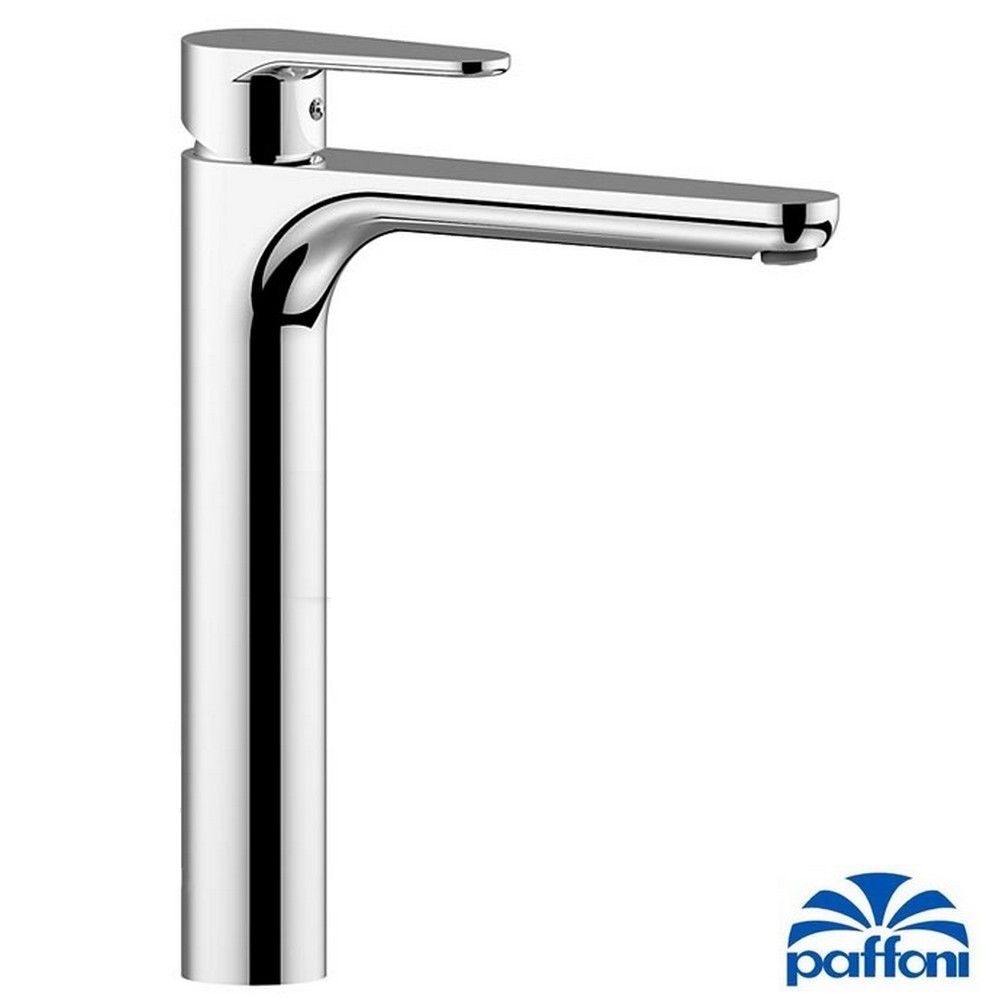 GREEN Paffoni GR081CR tall extended basin mixer without waste