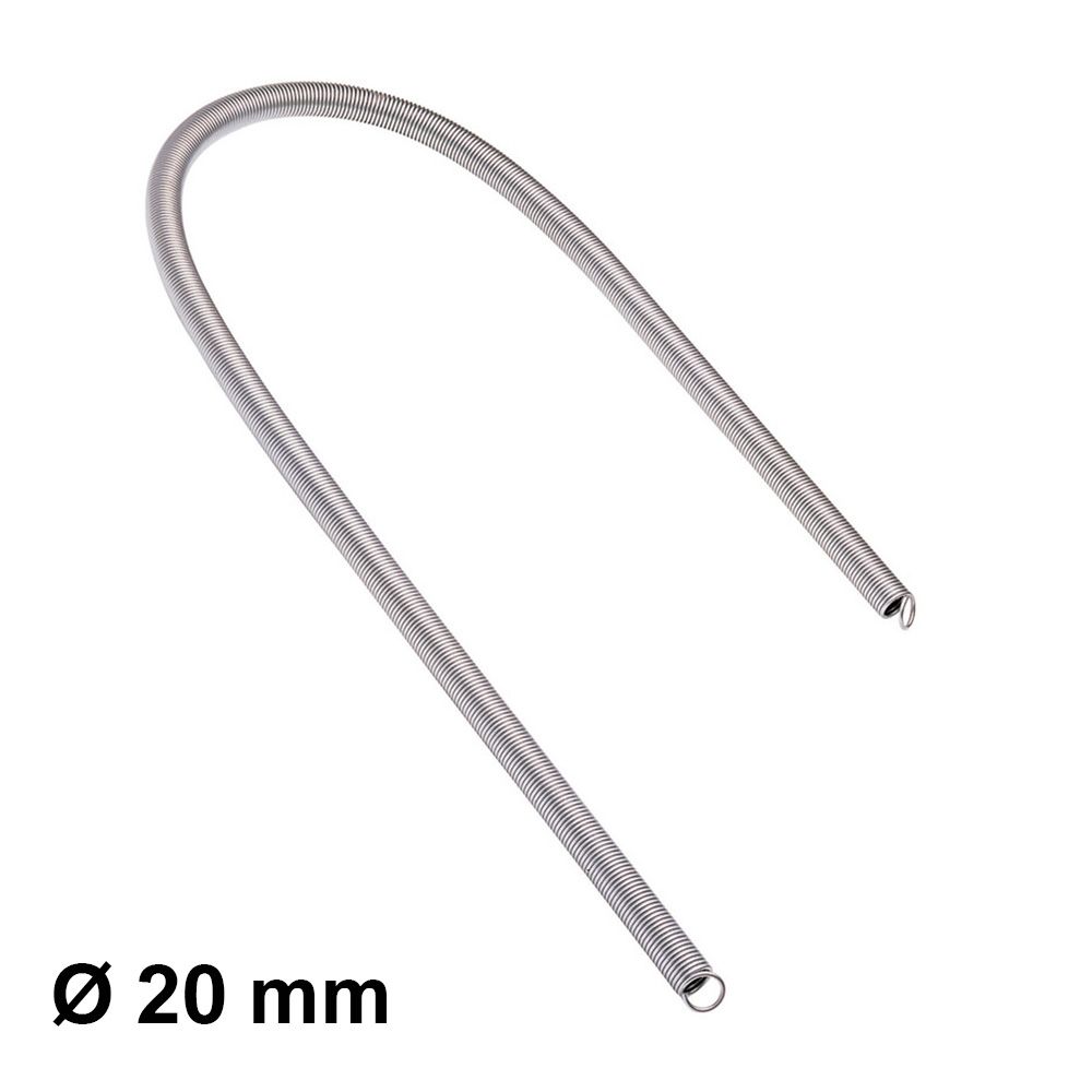 Steel spring for internal pipe bending for plywood Ø 20 mm