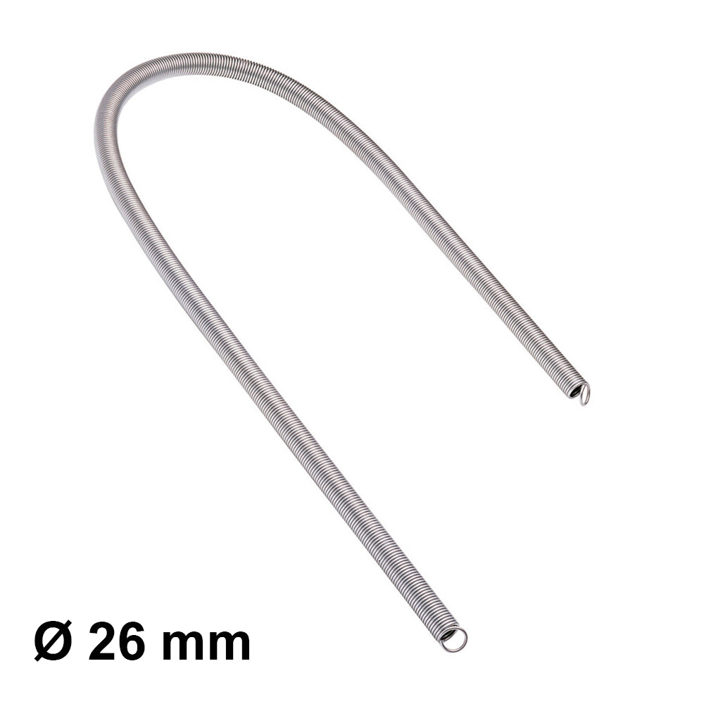 Steel spring for internal pipe bending for plywood Ø 26 mm