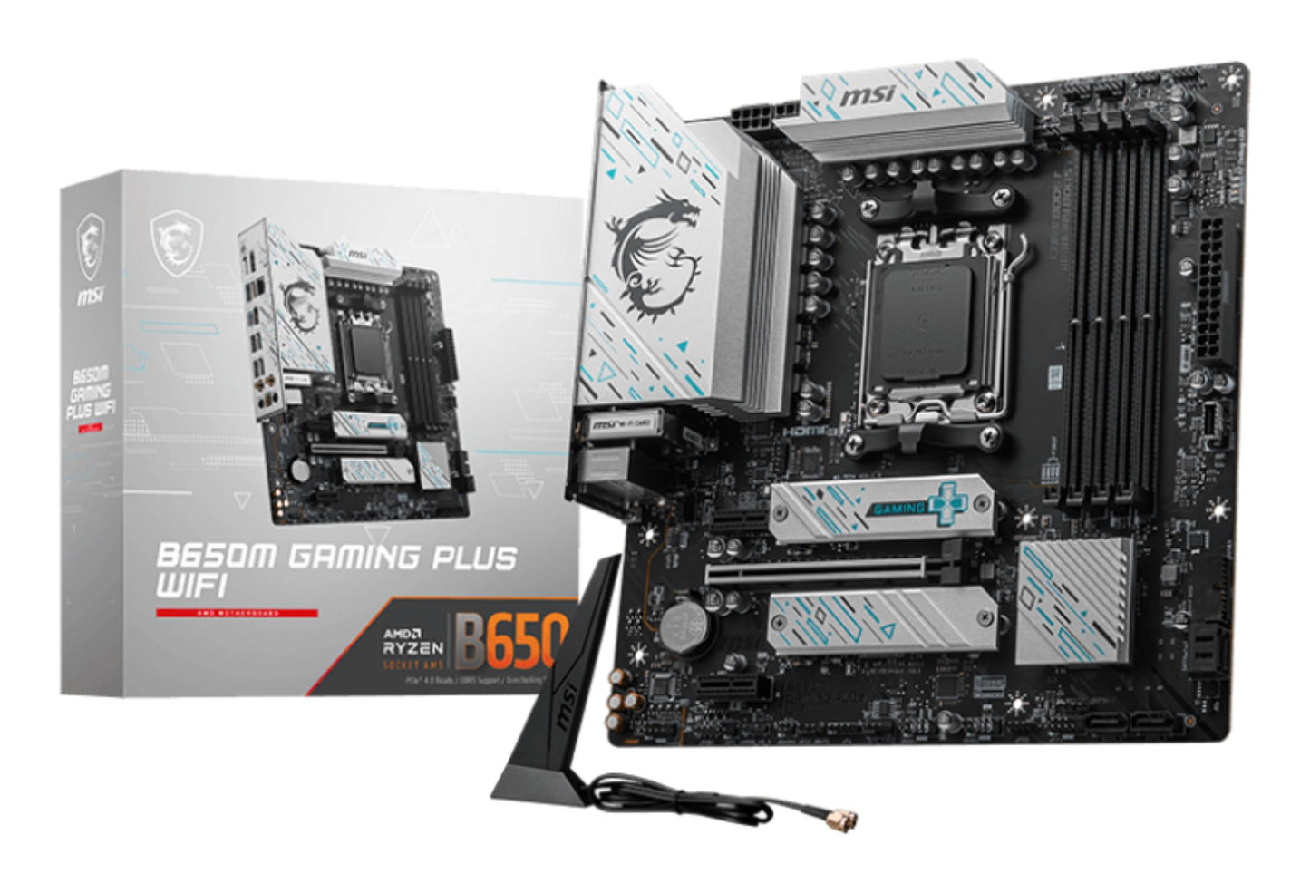 MSI B650M GAMING PLUS WIFI scheda madre AMD B650 Socket AM5 micro ATX