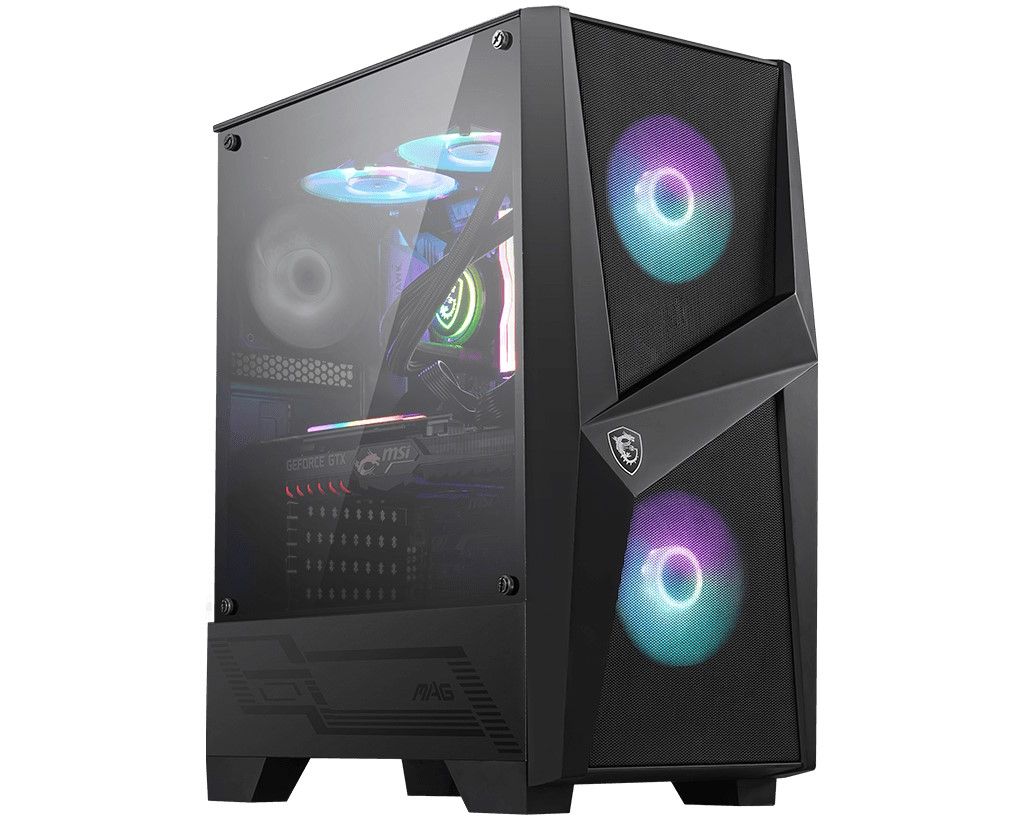 MSI CASE ATX MID-TOWER MAG FORGE 100R, 7 HDD SLOT, 3X120MM