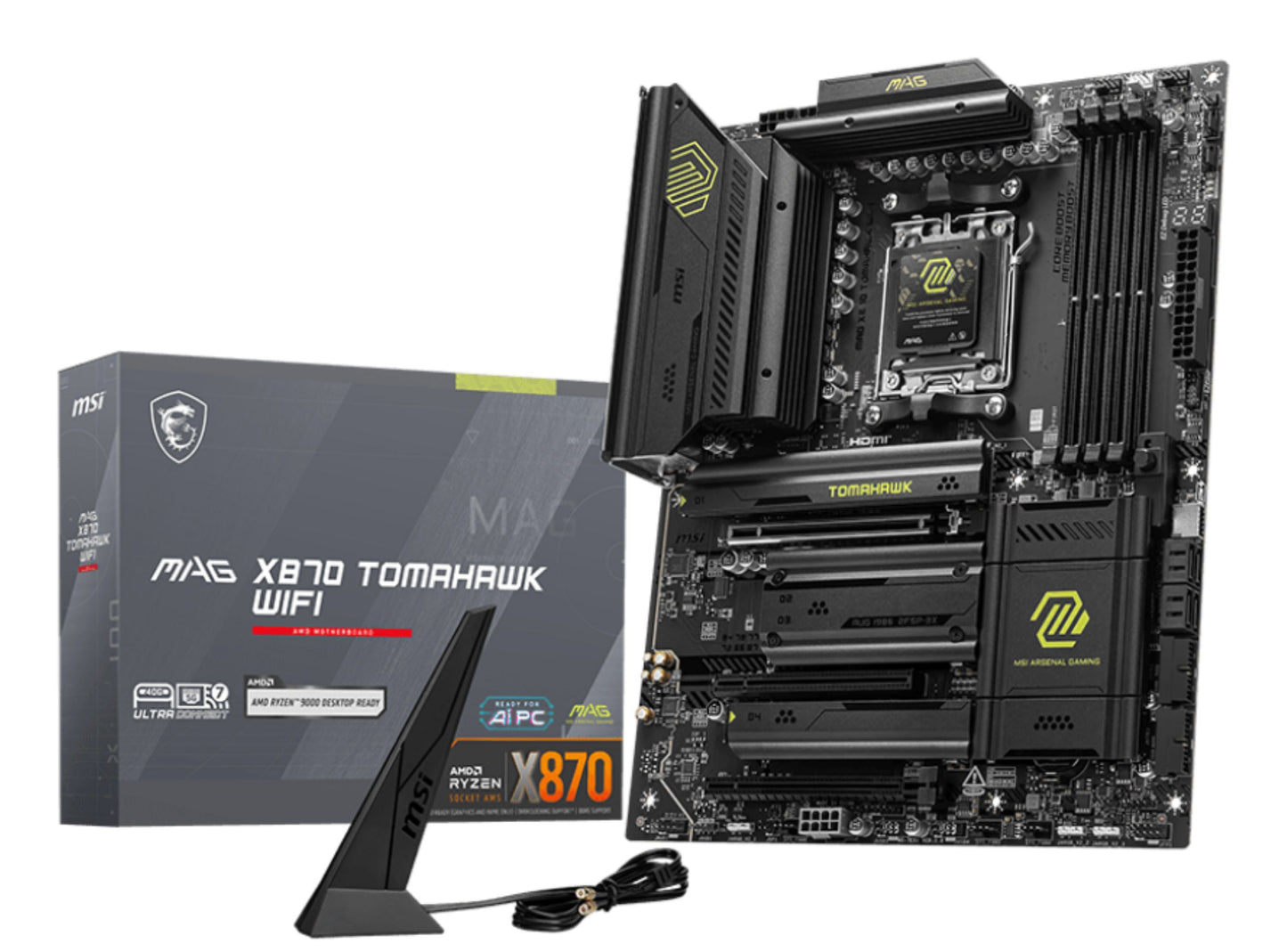 MSI MAG X870 TOMAHAWK WIFI scheda madre AMD X870 Socket AM5 ATX