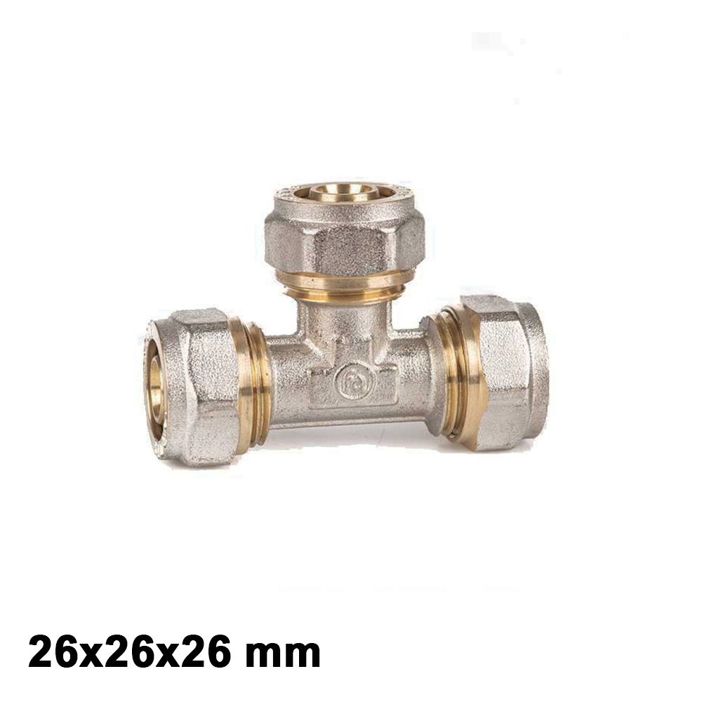 Multistrato avvitare - Raccordo TEE 26 x 26 x 26 mm