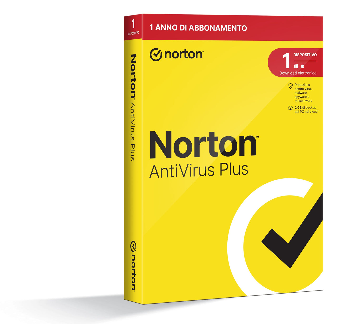 Norton Antivirus Plus 2024 | 1 Device | 1-Year License | PC or Mac