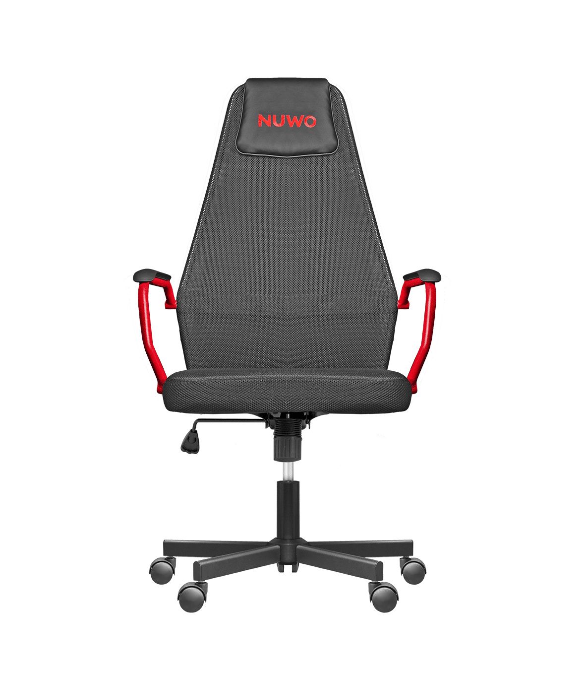 NUWO GRID CHAIR, RED AND BLACK