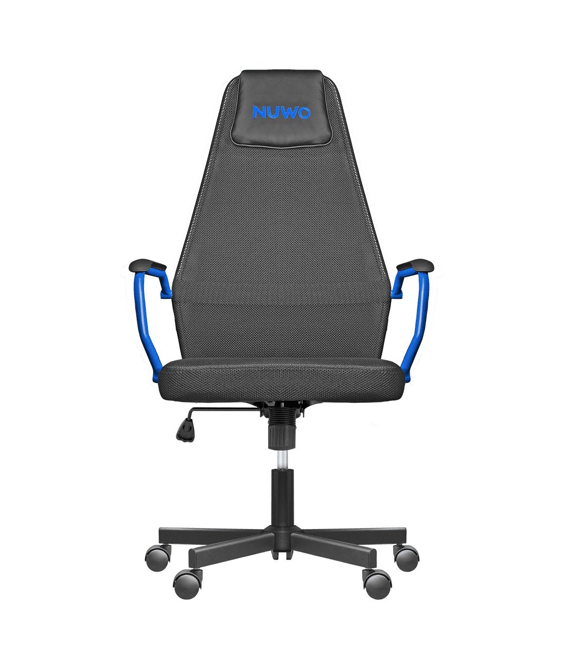 NUWO OFFICE CHAIR GRID BLUE, BLACK AND BLUE