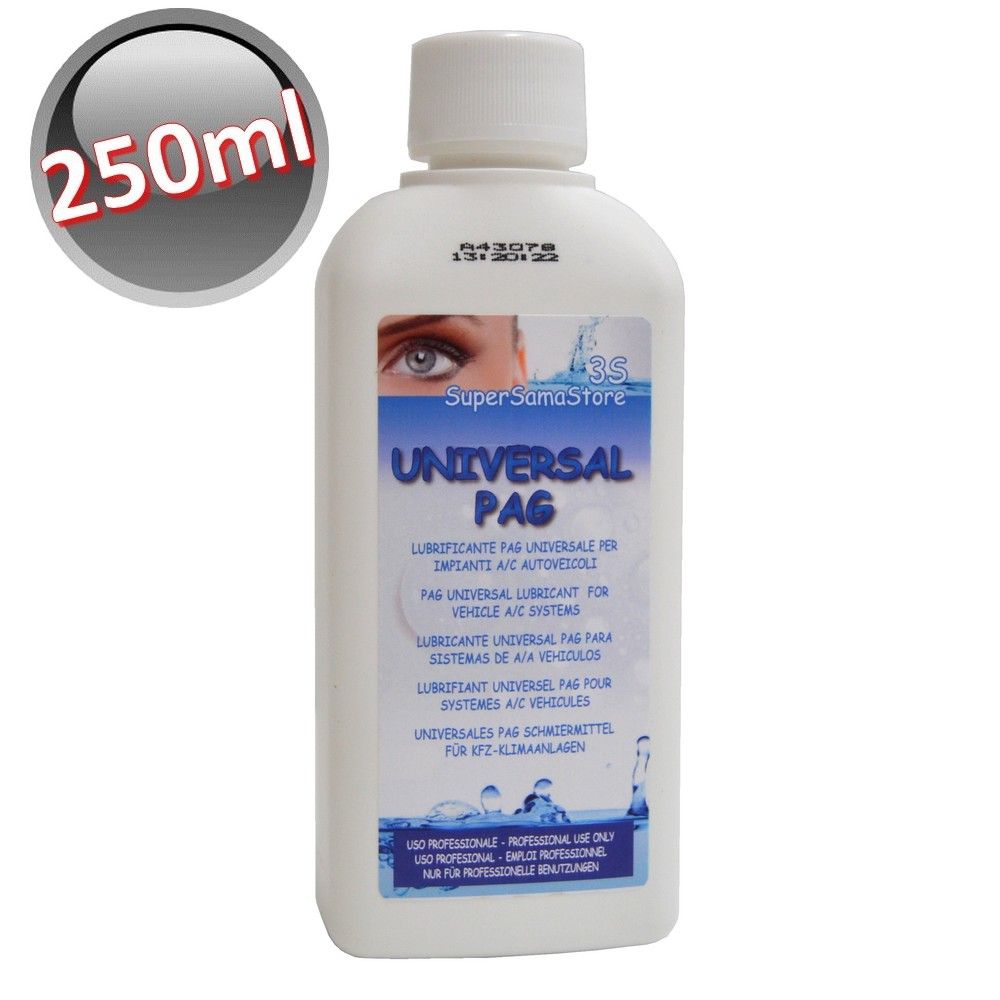 Olio lubrificante per compressori - PAG universale flacone 250 ML