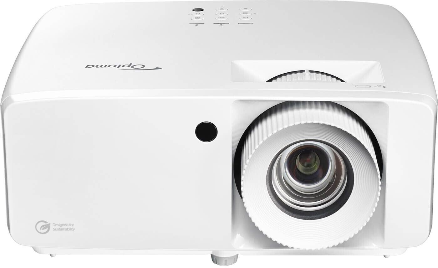 OPTOMA VIDEOPROIETTORE UHZ66, 4K UHD, 4000 LUMEN, CONTRASTO 500.000:1, LASER, DISTANZA MIN 1.3m - MAX