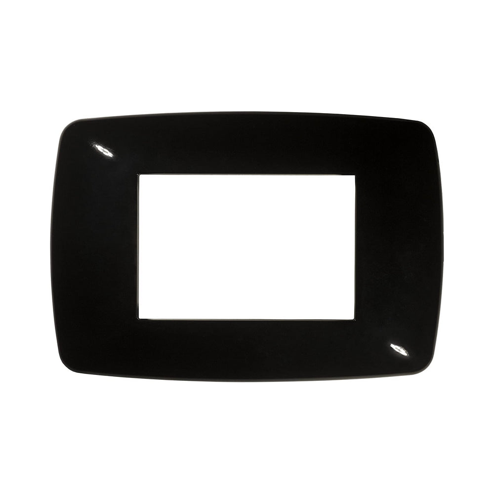 Placca Brio 3M Nero antracite Compatibile con Living International / Light - Feb Elettrica