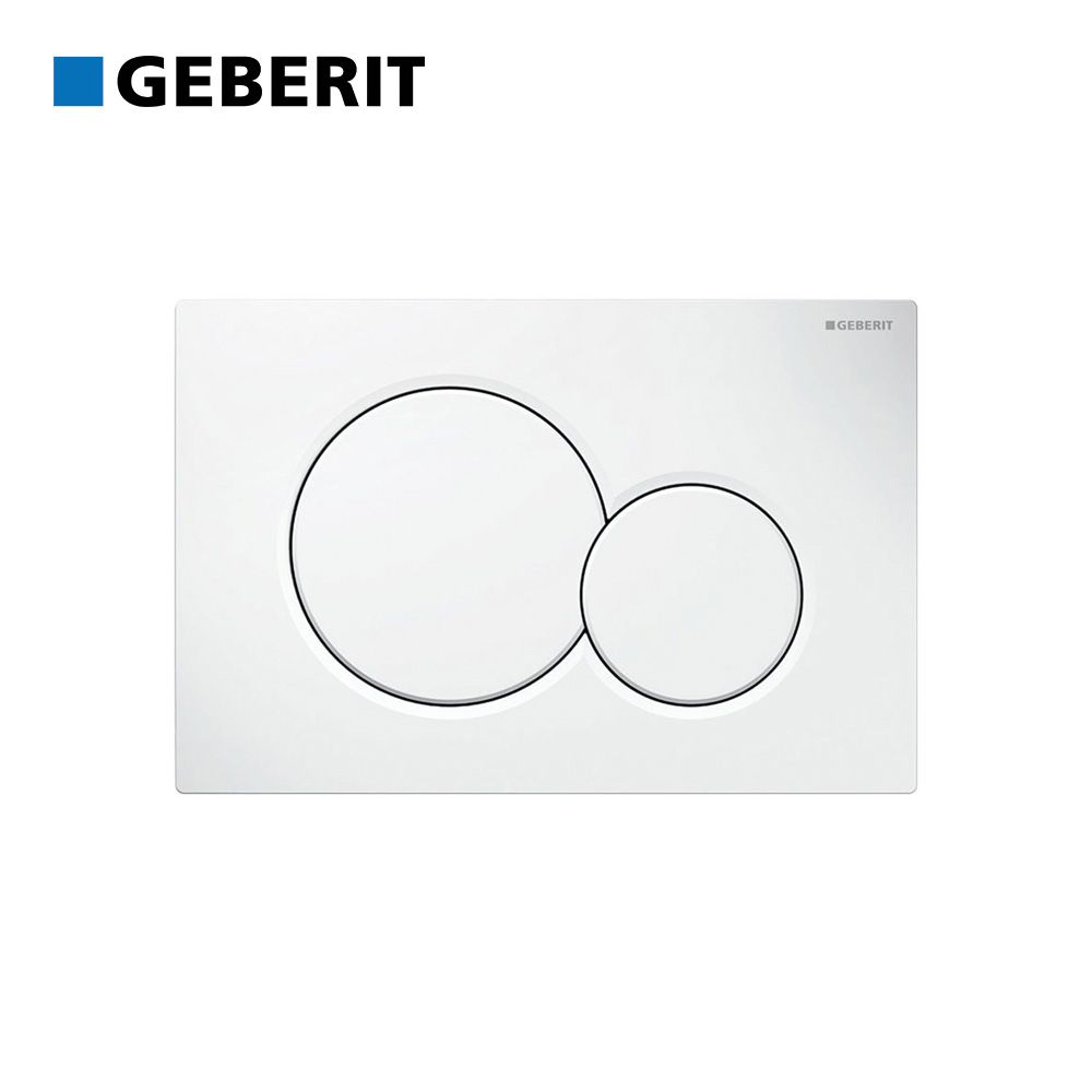 Placca per cassette GEBERIT SIGMA 01 BIANCA