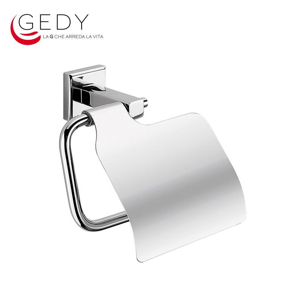 Portarotolo in acciaio inox coperto - COLORADO GEDY