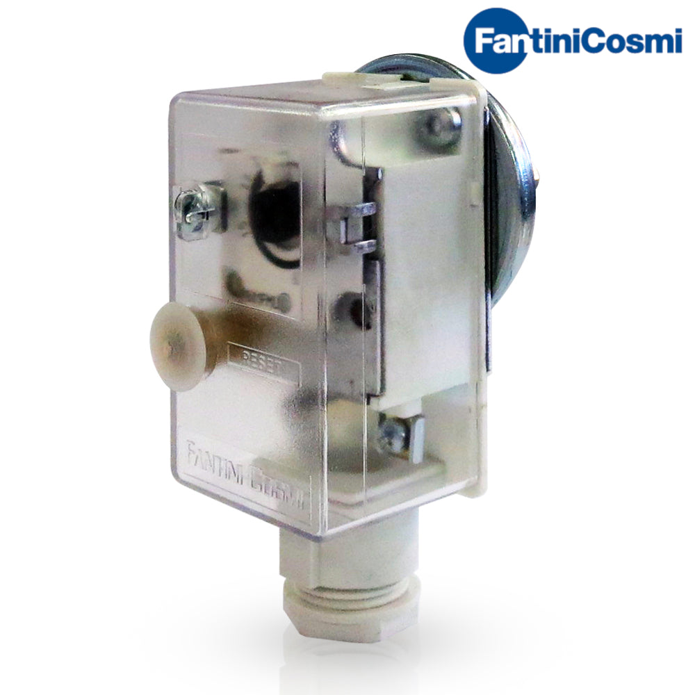 Manual reset minimum pressure switch for heating systems, G 1/4'' Female threaded connection