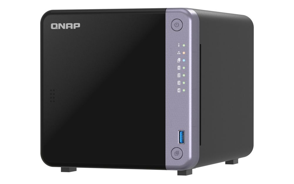 QNAP TS-432X-4G NAS and storage server Tower Alpine Alpine AL-524 4 GB DDR4 QNAP QTS Black