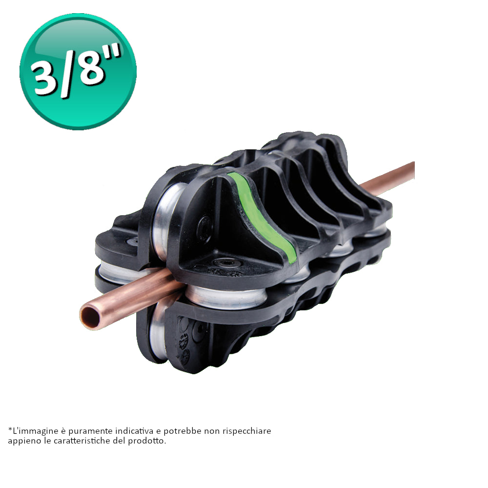 3/8'' PIPE STRAIGHTENER - Accurately straightens thin pipes from the reel.