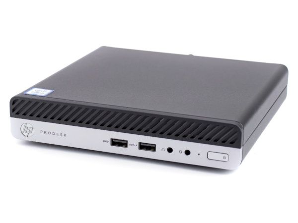 REFURBISED HP MINI PC 400 G4 DM I5-8500T 8GB 256GB W11P