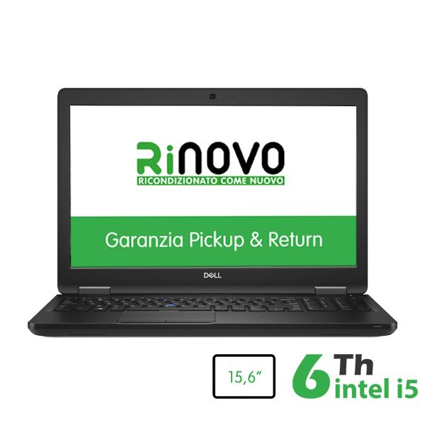 REFURBISHED DELL NB REFURBISHED LATITUDE E5580 I5-6X00U DDR4 16GB SSD 512GB 15.6" W10P