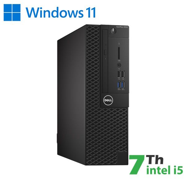 REFURBISHED DELL PC REFURBISHED OPTIPLEX 3050-7050M SFF I5-7X00 DDR 16GB SSD 480GB W11P UPG