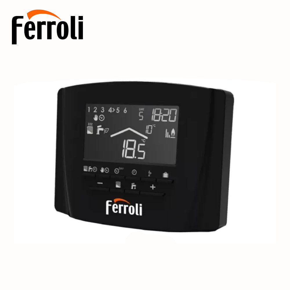Romeo N Ferroli - cronotermostato settimanale termoregolazione modulante evoluta Classe V