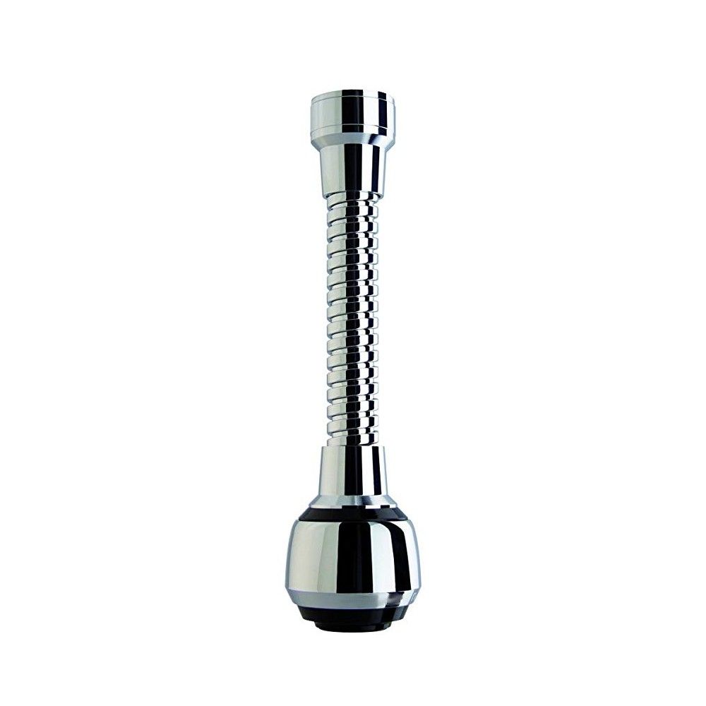 Flexible jet aerator with shower aerator, 22x1 female thread connection, chrome-plated
