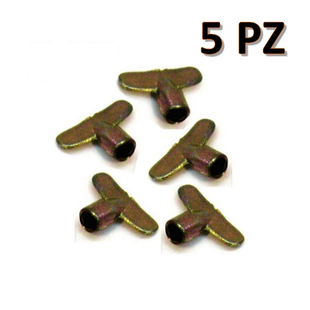 Fountain tap with hose - kit of 5 replacement keys