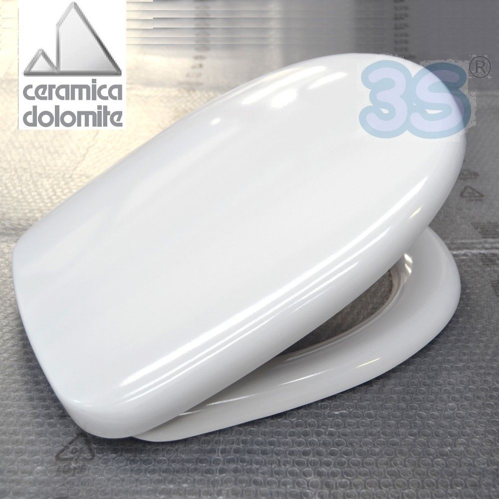 Sedile originale per wc GARDA Ceramica Dolomite in termoindurente avvolgente J104100