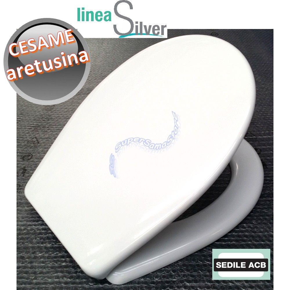 ARETUSINA CESAME toilet seat in thermosetting - ACB Ercos