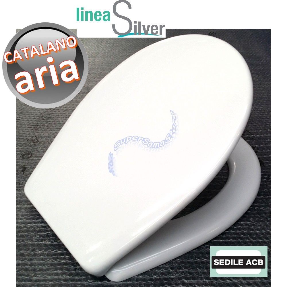 Catalano ARIA thermoset toilet seat - ACB Ercos