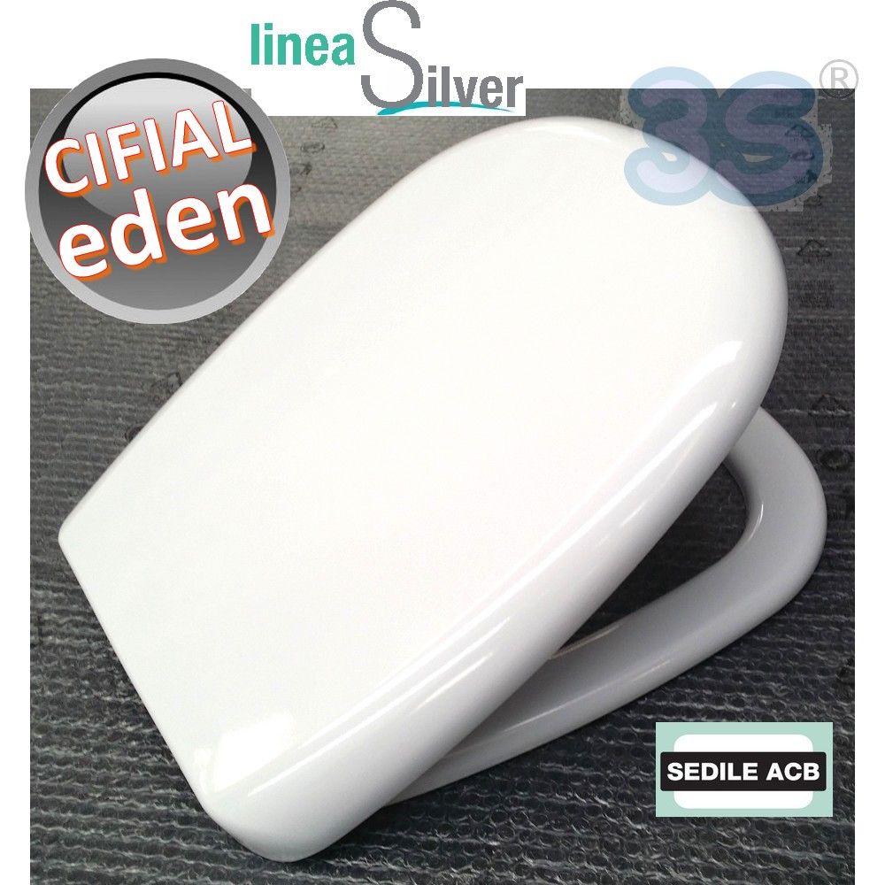 EDEN Cifial thermosetting wraparound toilet seat - ACB Ercos