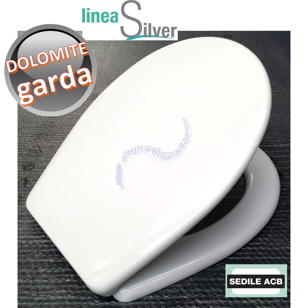 GARDA Ceramica Dolomite thermosetting toilet seat - ACB Ercos