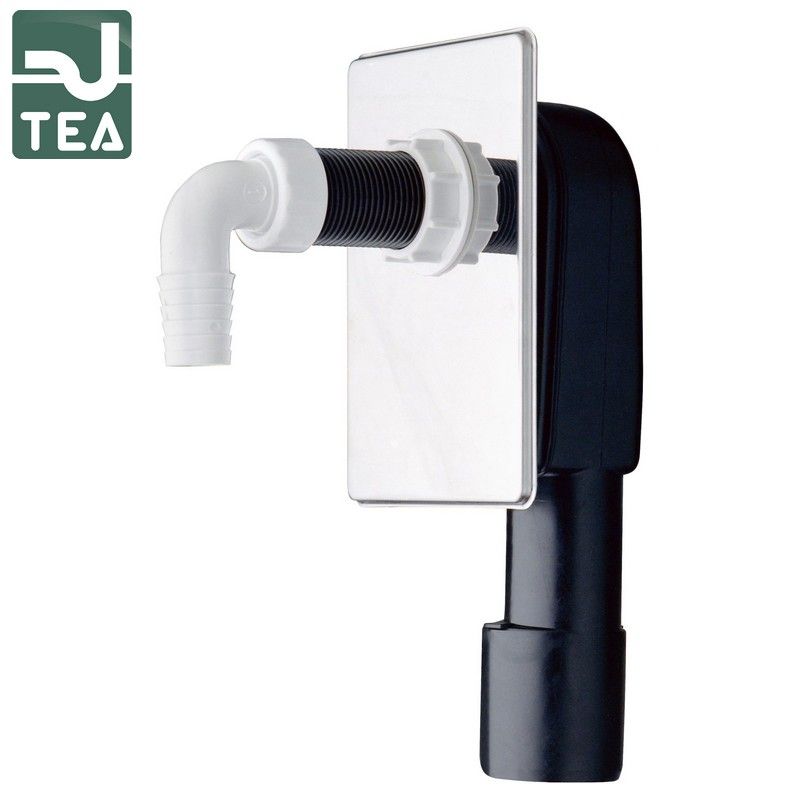 Sifone incasso lavatrice lavastoviglie con piastra inox - TEA Calimero