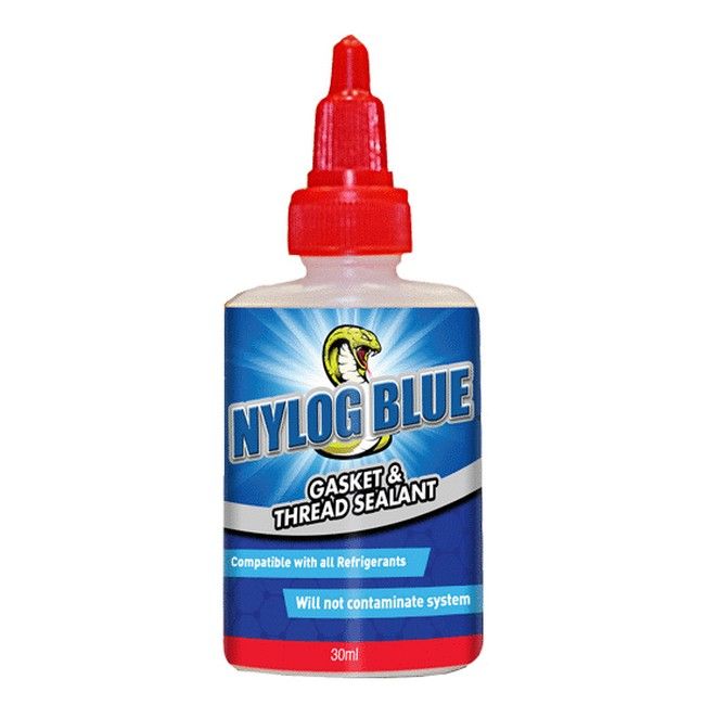 Sigillante elastico lubrificante NYLOG BLUE per cartelle e raccordi gas refrigerante