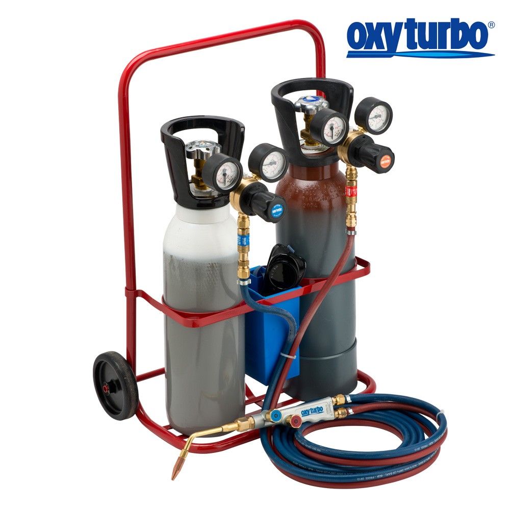 Oxyacetylene Welding Station - Turbo Set Maxi Smart 5 Lt Oxyturbo
