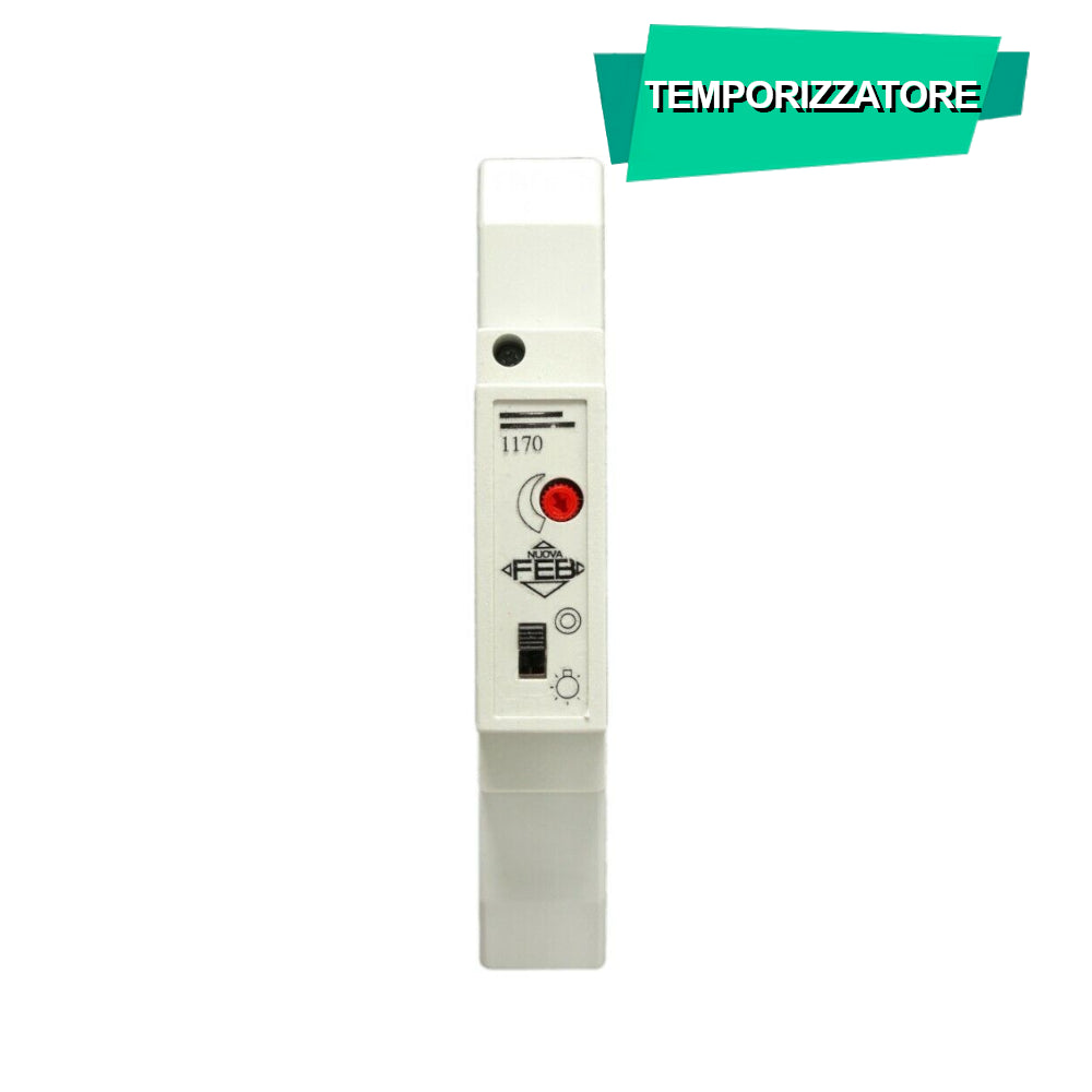 Temporizzatore Luce scala 1 modulo - Feb 1170