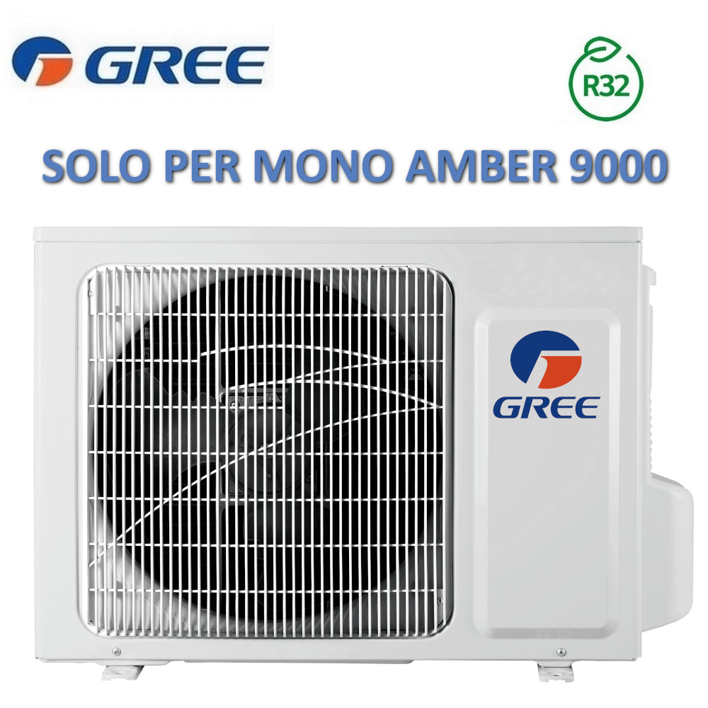 Unità esterna mono R32 AMBER Gree 9000 Btu split (GREE10041)