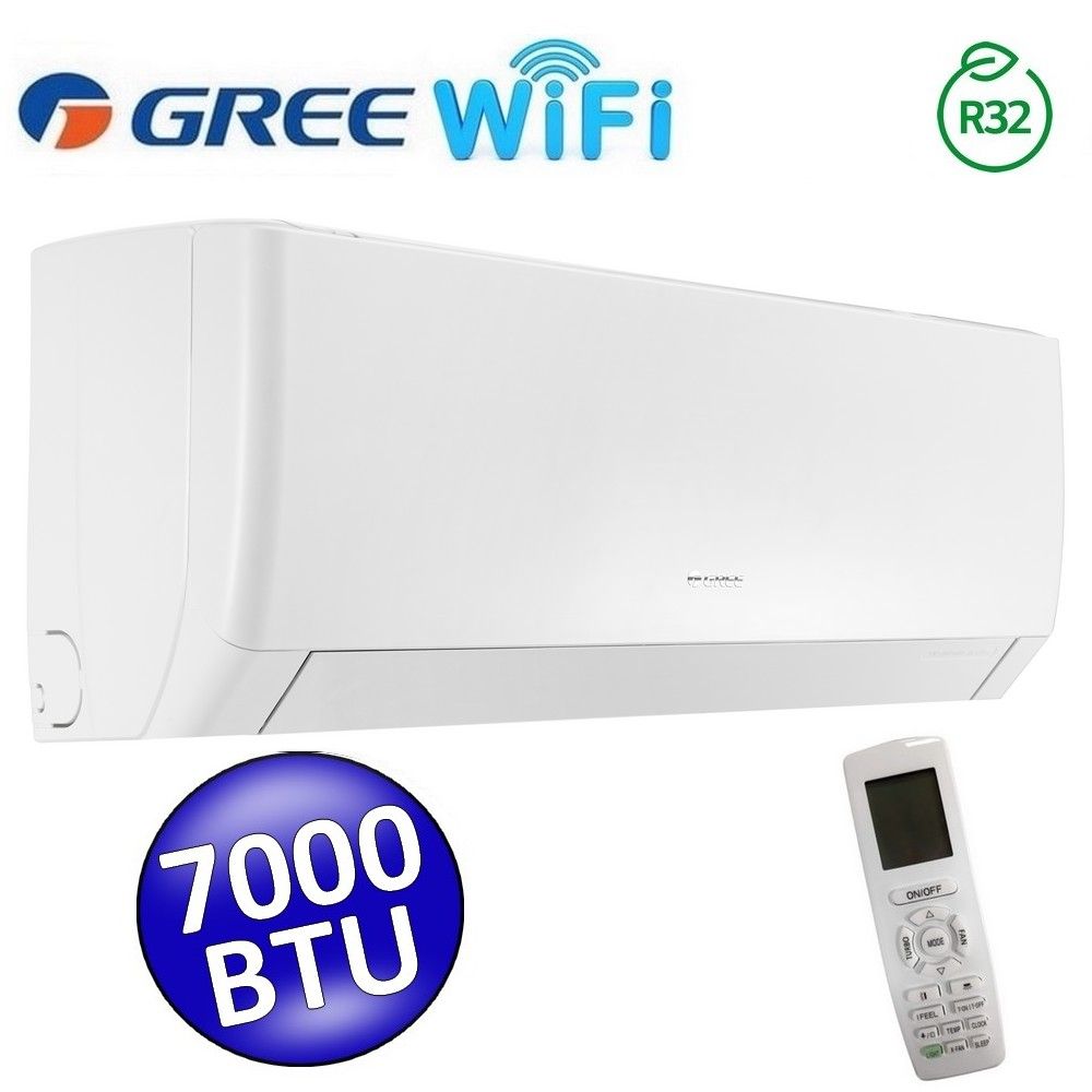 Unità interna R32 Gree PULAR WiFi 7000 btu 2.0 Kw per sistema multi (GREE10156)