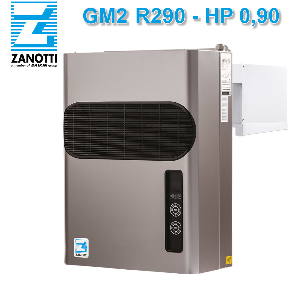UNITÀ MONOBLOCCO PER CELLA FRIGORIFERA R290 TN - HP 0,90 - ZANOTTI DAIKIN GROUP