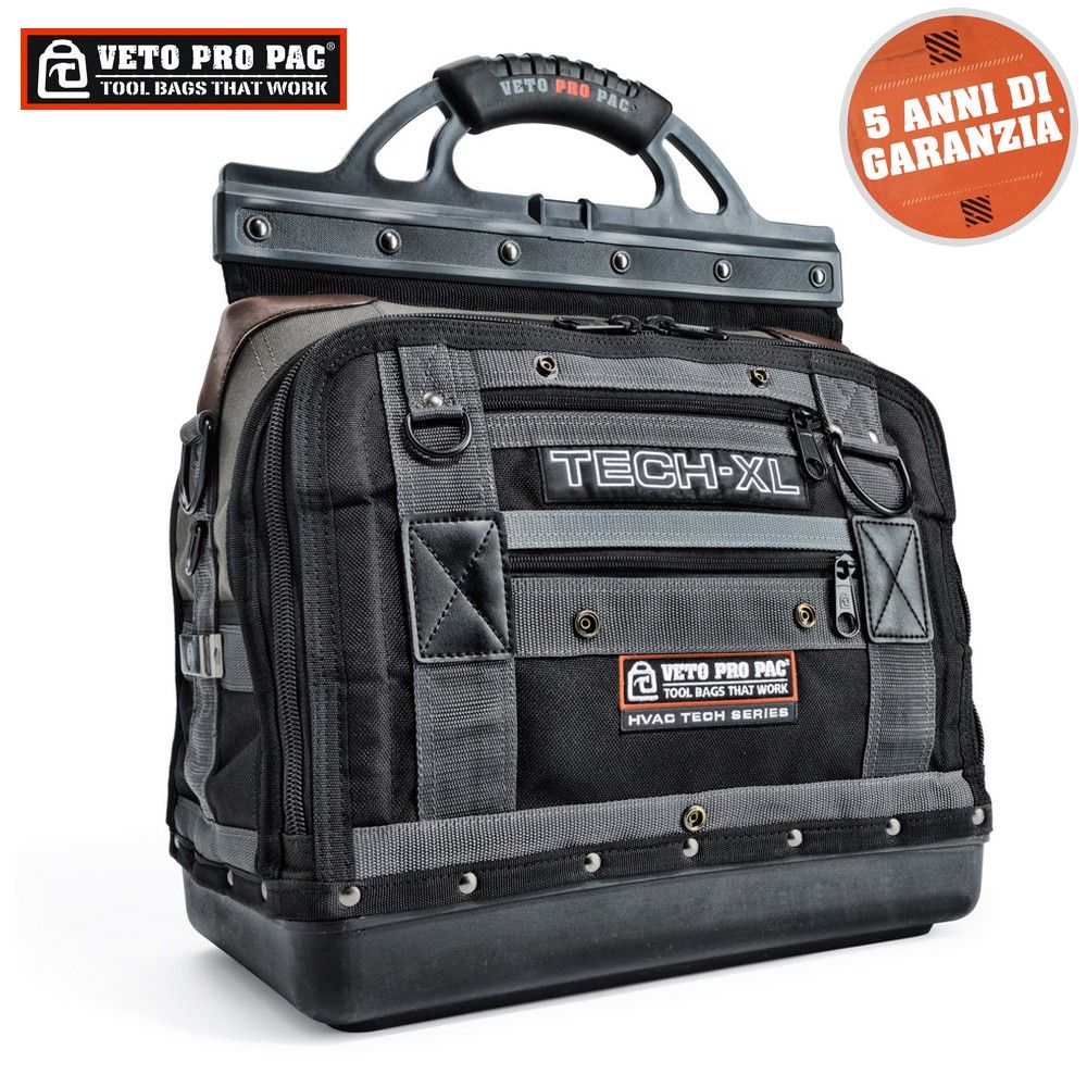 VETO PRO PAC TECH XL Tool Case - 5-Year Warranty