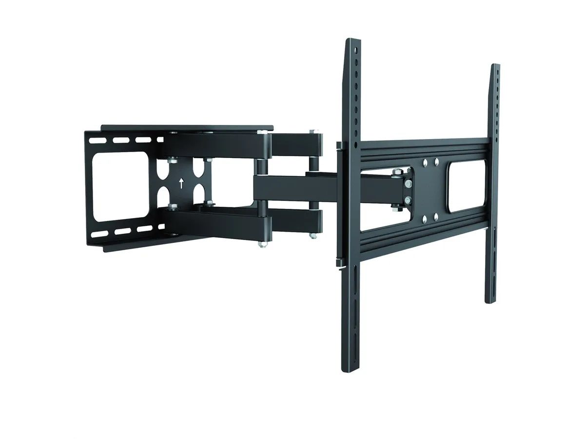 VALUE WALL BRACKET, ARTICULATED, 37" - 70", UP TO 50KG, BLACK