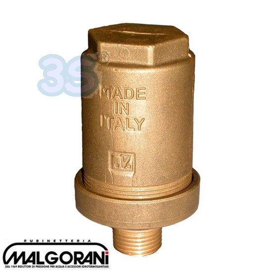 Water hammer valve for plumbing systems - 1/2 connection