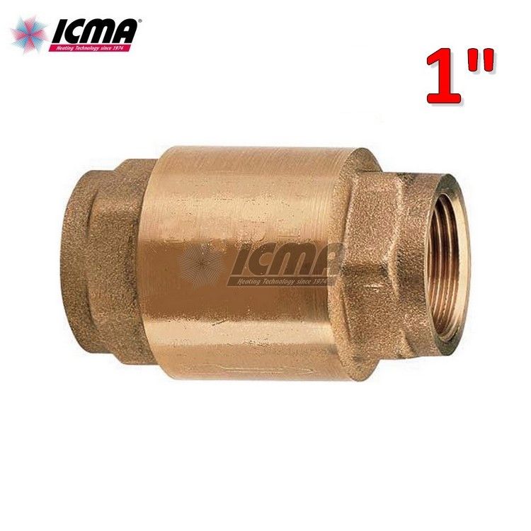 MONDIAL 1'' non-return valve with brass shutter