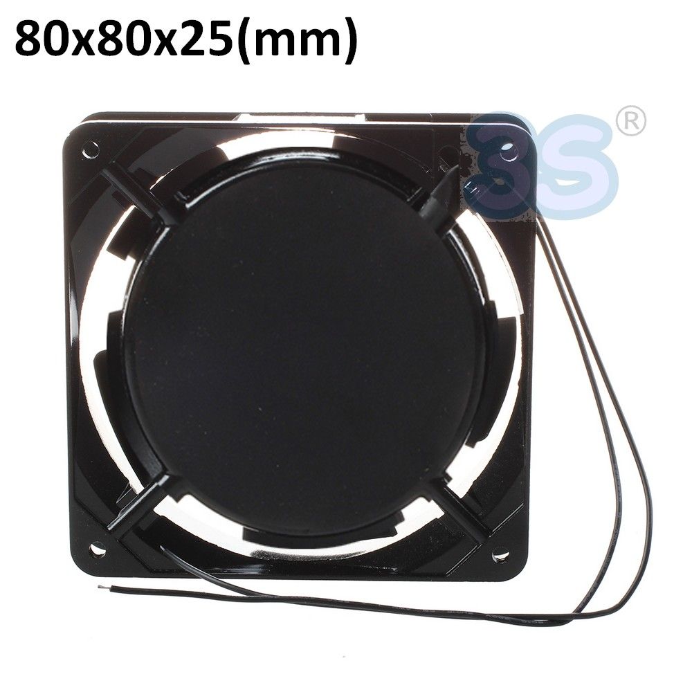 Axial cooling fan 80x80x25 mm 230V