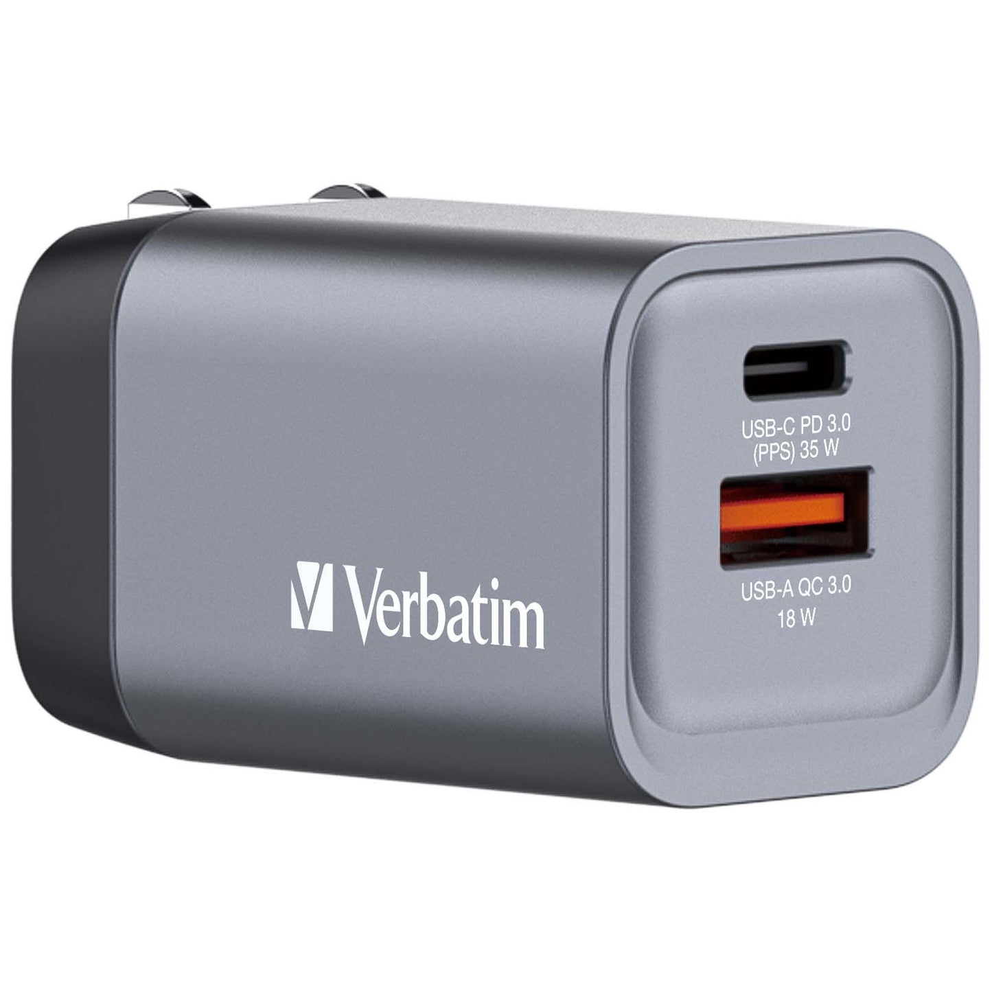 Verbatim GNC-35 Universal Black, Grey AC Fast Charging Internal