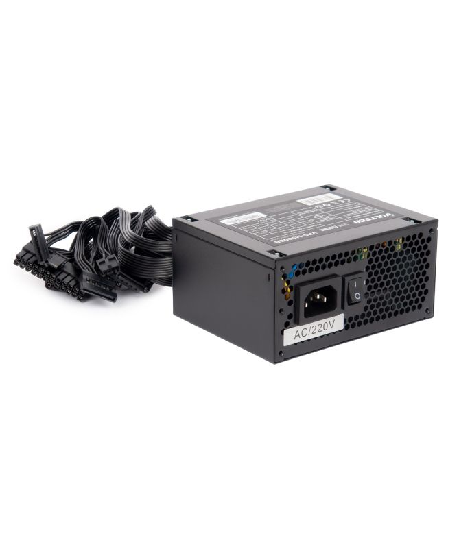 VULTECH ALIMENTATORE MICRO ATX, 500W VENTOLA TERMOREGOLATA, SERIE ESSENCE