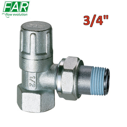 1200 - detentore 3/4'' a squadra attacco tubo ferro - FAR